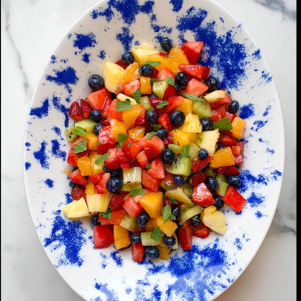 Minty Fruit Salad Recipe - Recipe Image