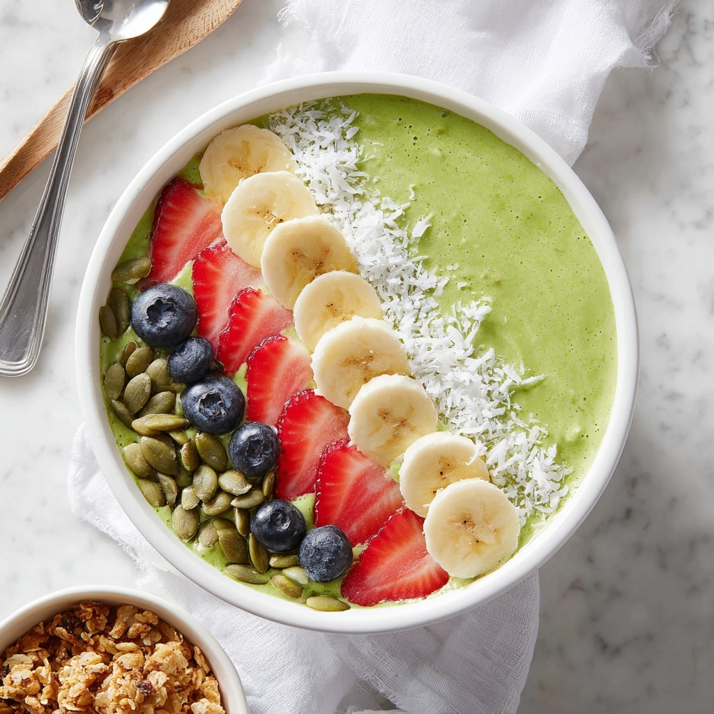 Green Smoothie Bowl Recipe - Recipe Image