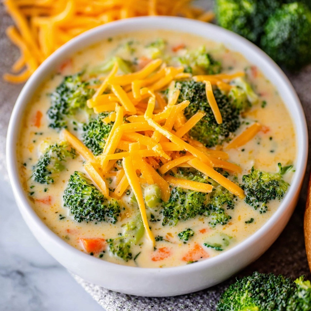 Easy Broccoli Cheese Soup Recipe - Recipe Image
