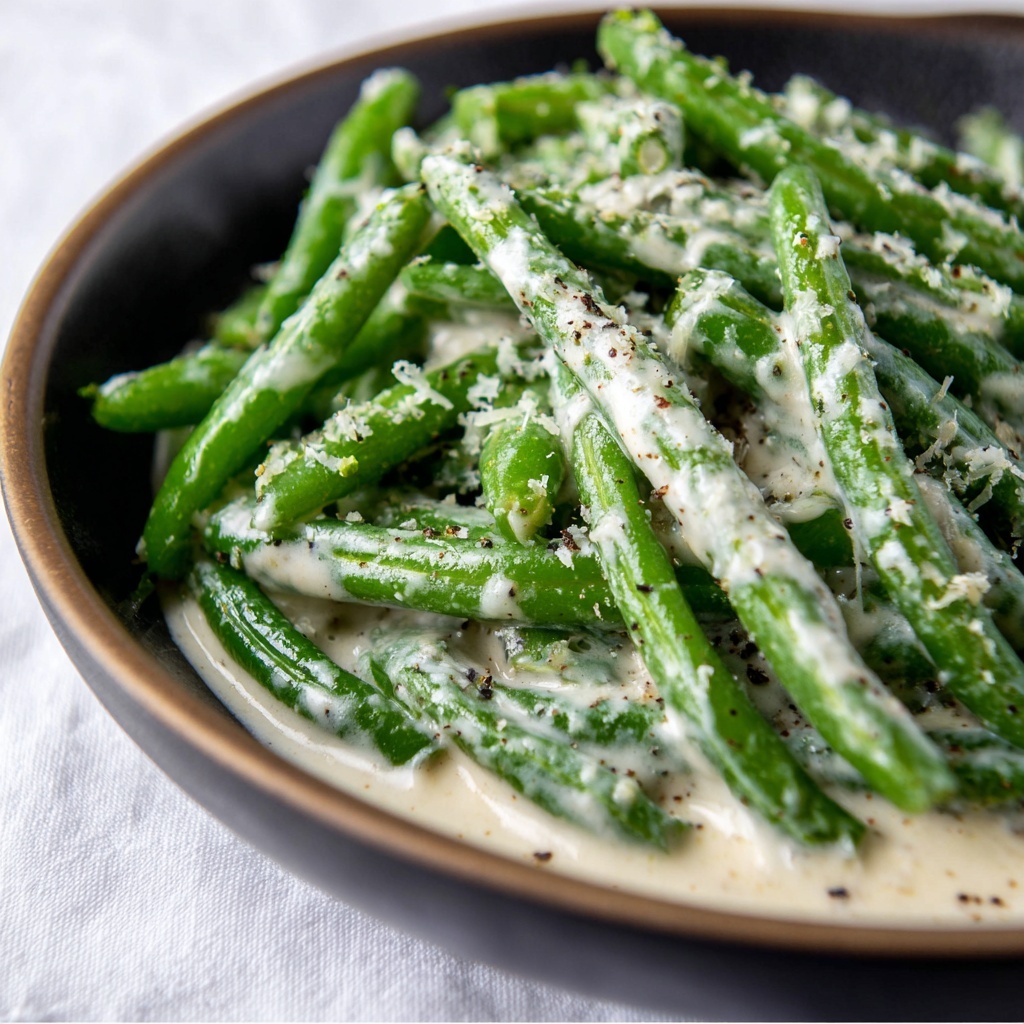 Creamed Green Beans Recipe - Recipe Image