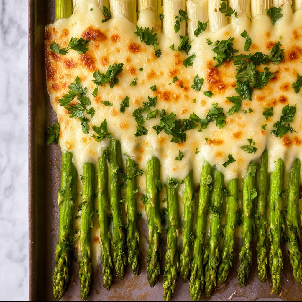 Cheesy Asparagus Gratin Recipe - Recipe Image