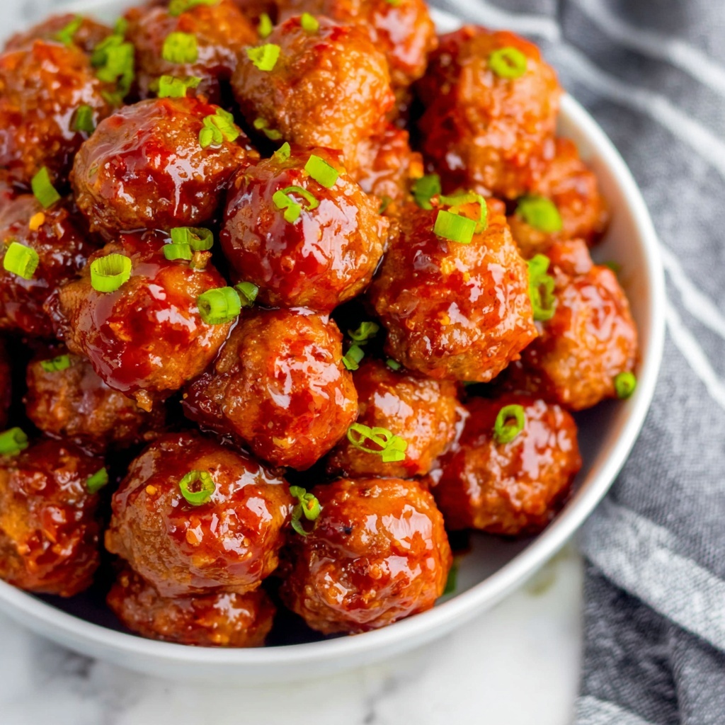 Crockpot Honey Garlic Meatballs Recipe - Recipe Image