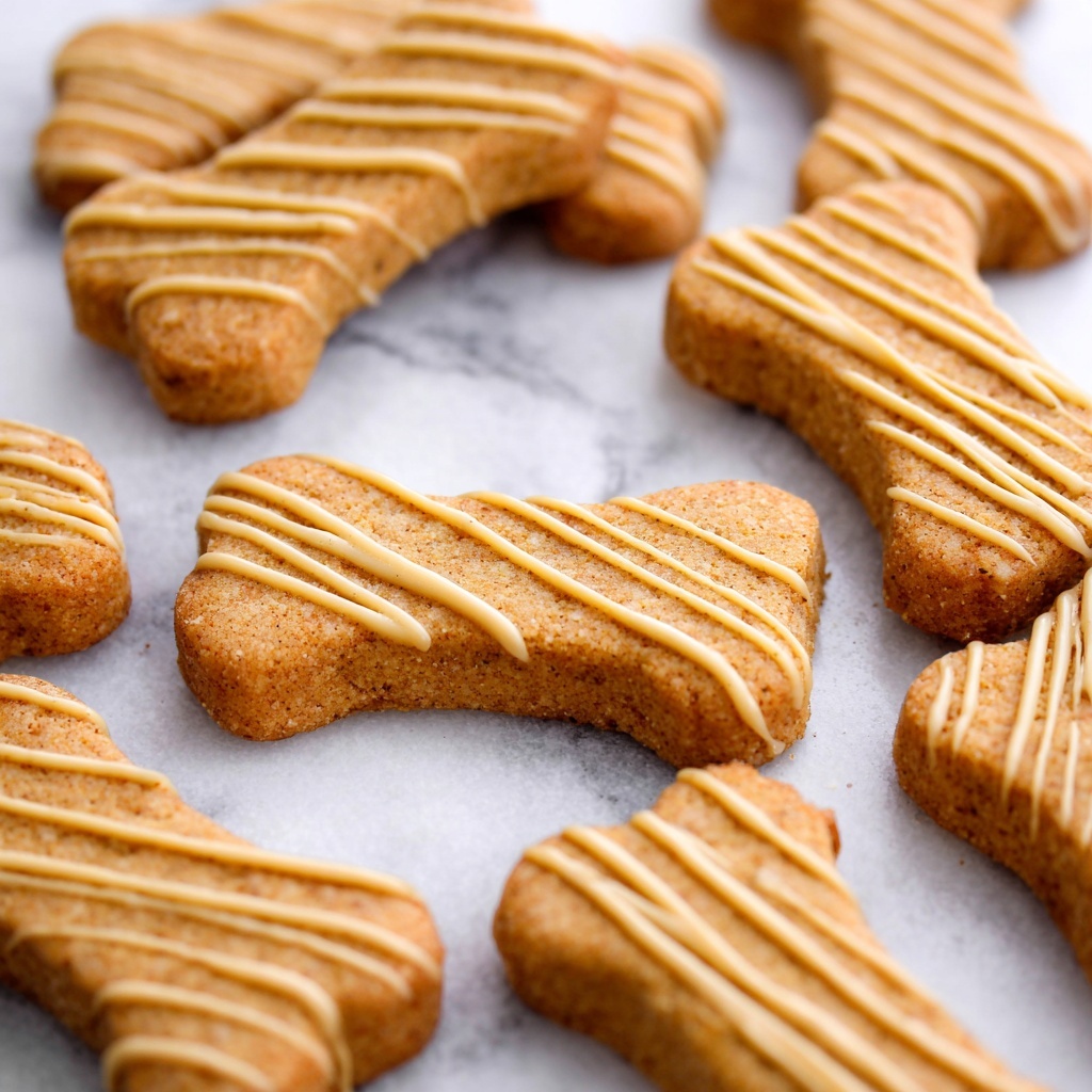 Homemade Peanut Butter Dog Treats Recipe - Recipe Image