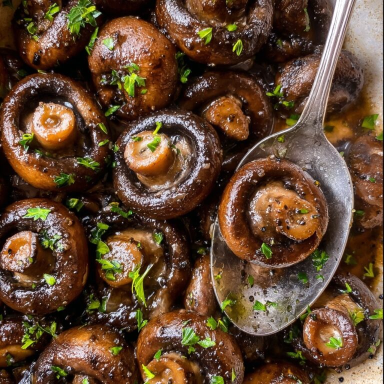 Burgundy Mushrooms Recipe
