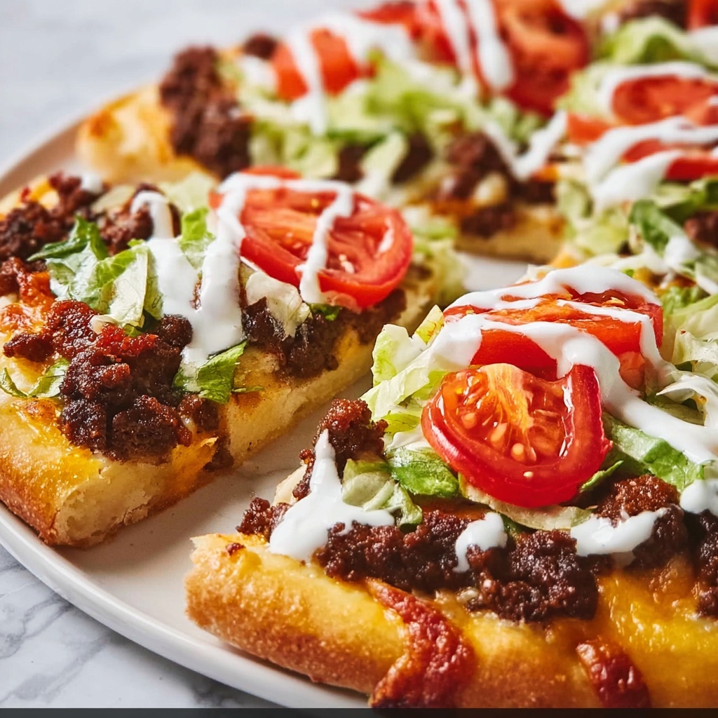 Taco Pizza Recipe - Recipe Image