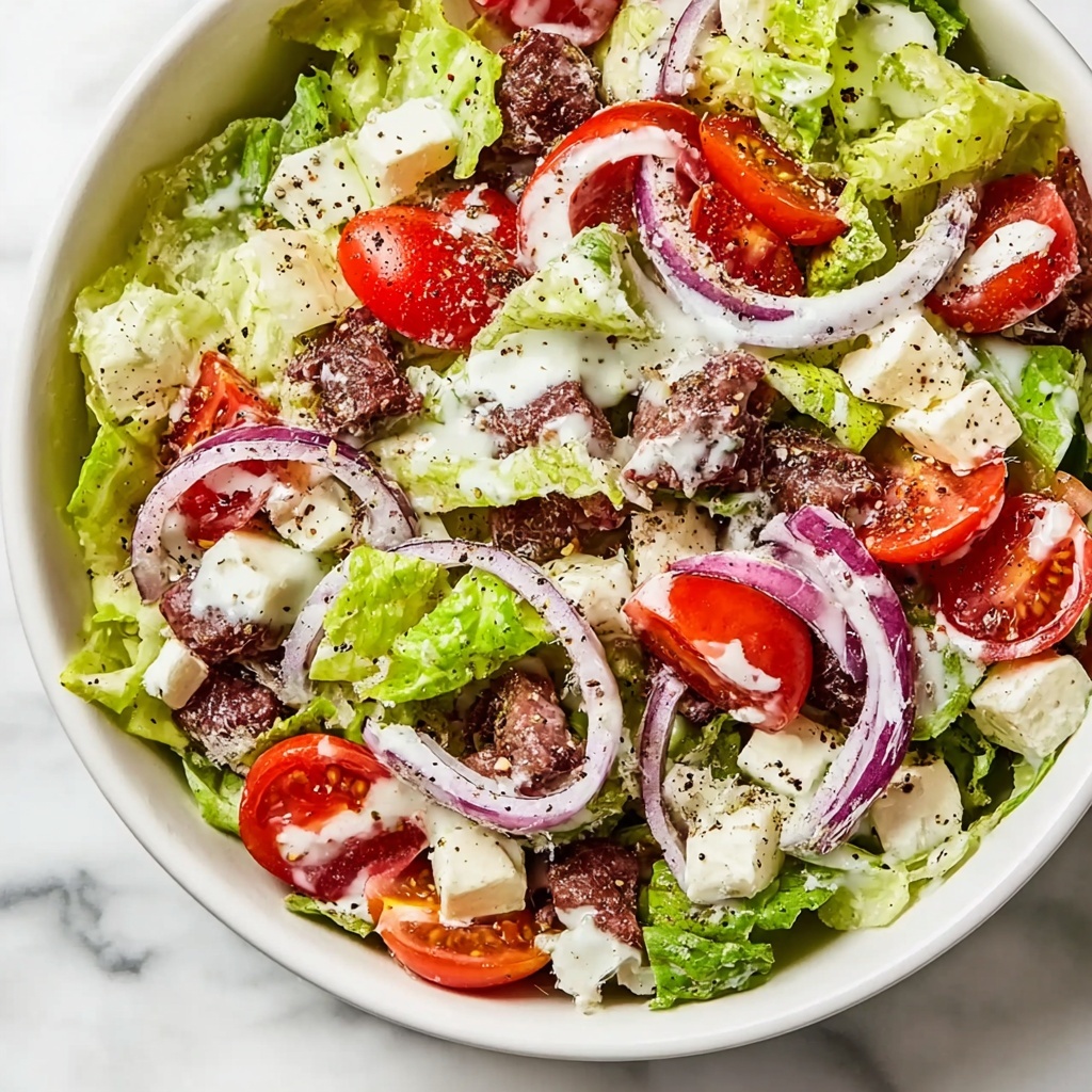 Italian Grinder Salad Recipe - Recipe Image