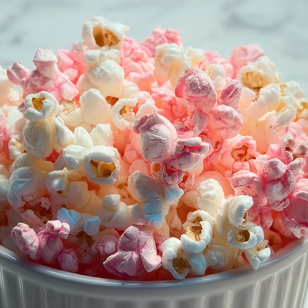 Cotton Candy Popcorn Recipe - Recipe Image
