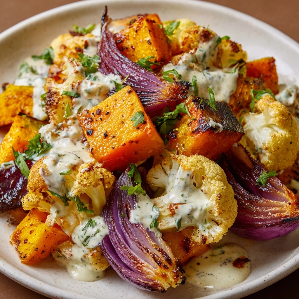 Harissa Roasted Vegetables Recipe - Recipe Image