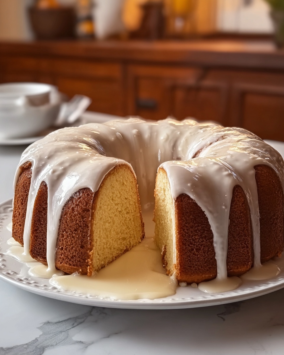 Sour Cream Pound Cake Recipe - Recipe Image