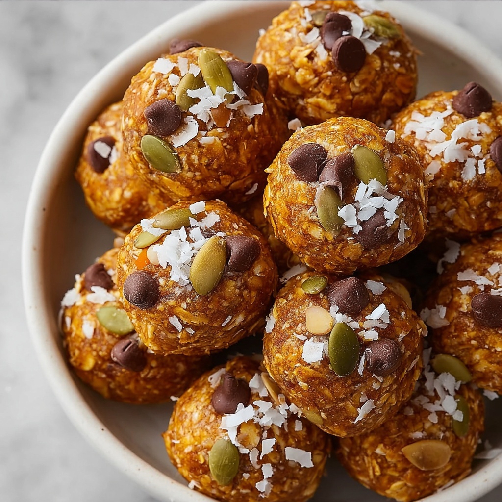 No Bake Pumpkin Balls Recipe - Recipe Image