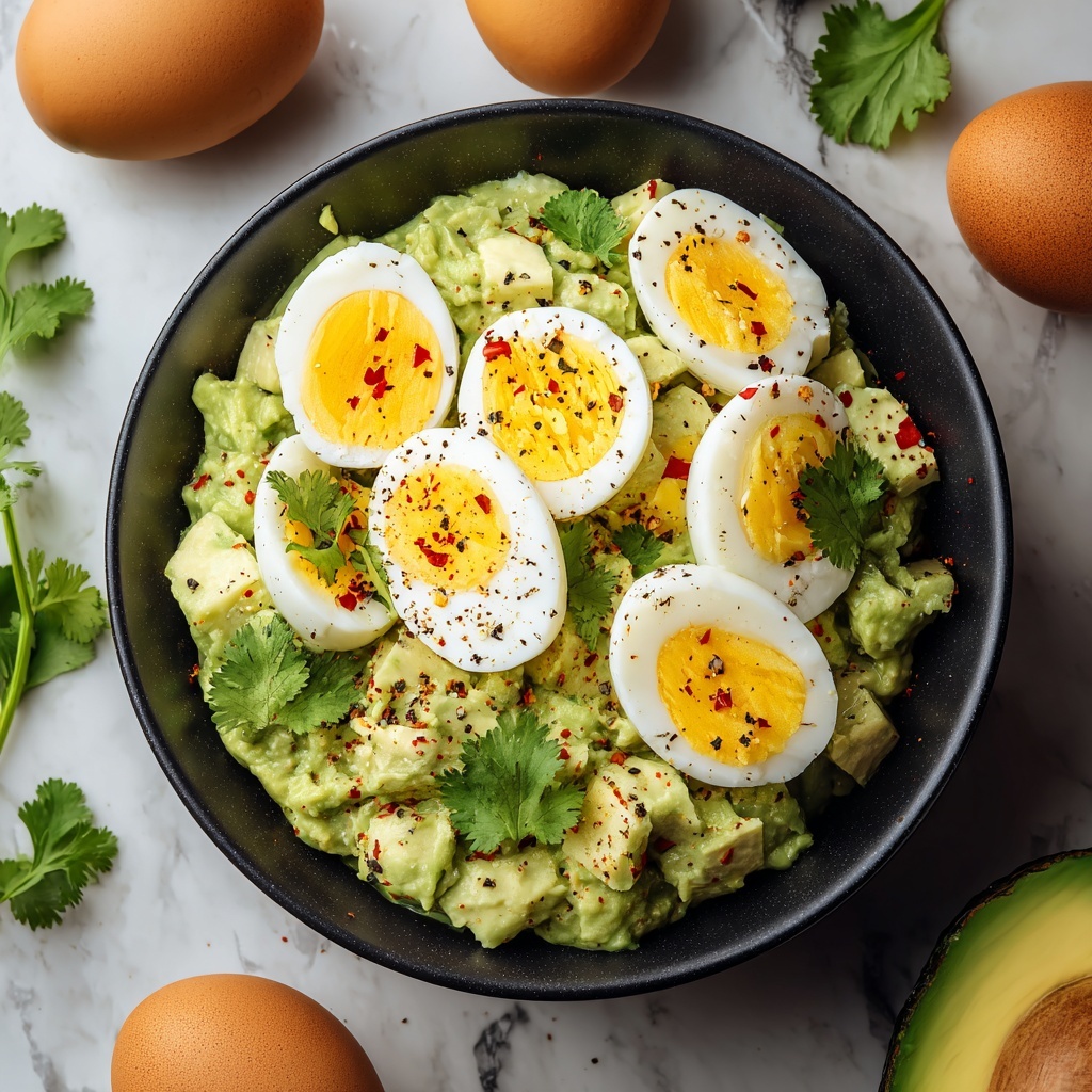 Creamy Avocado Egg Salad Recipe - Recipe Image