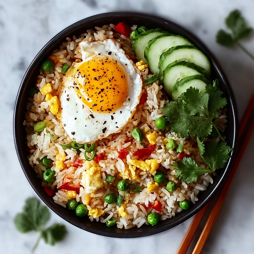Spicy Egg Fried Rice Recipe - Recipe Image