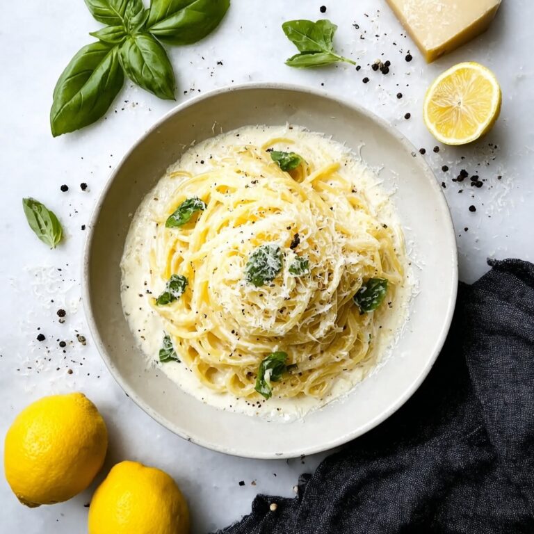 Creamy Lemon Pasta Recipe