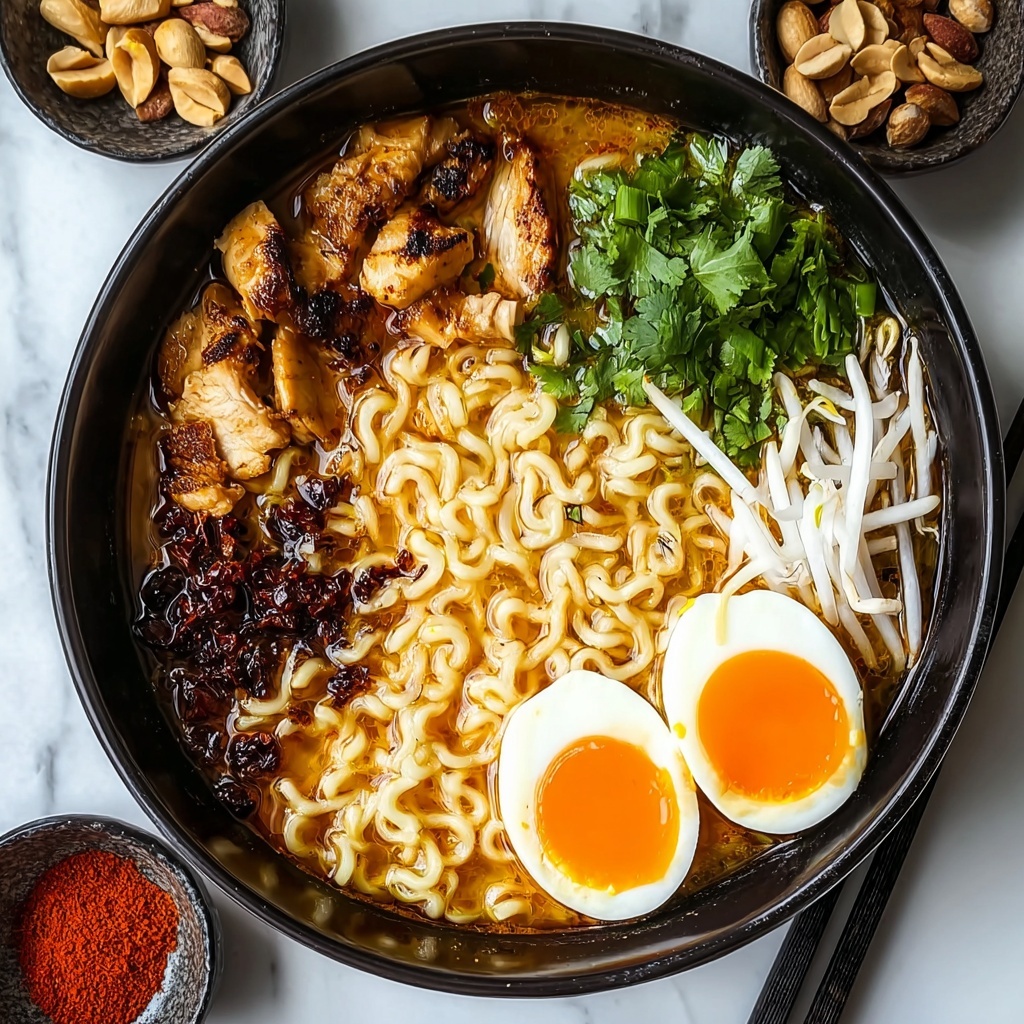 Spicy Garlic Ramen Recipe - Recipe Image