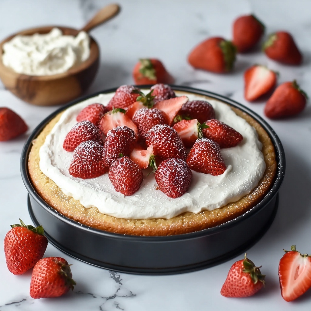 Strawberry Poke Cake Recipe - Recipe Image