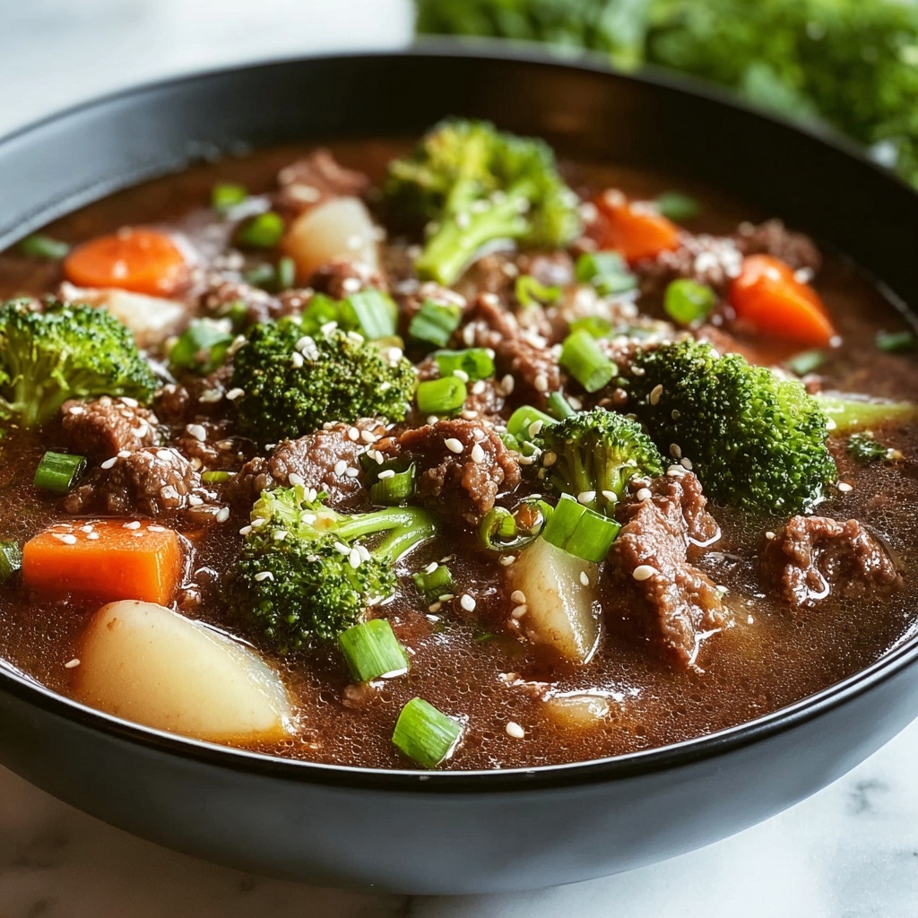 Honey Garlic Ground Beef and Broccoli Stir-Fry Recipe - Recipe Image