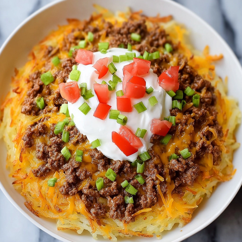 Taco Crock Pot Hashbrown Casserole Recipe - Recipe Image