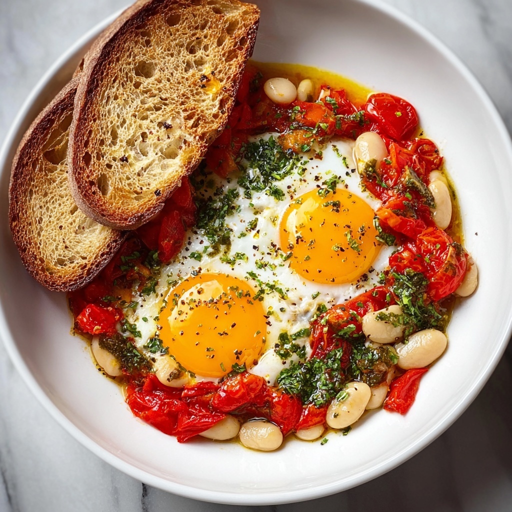 Spanish Beans & Eggs Recipe - Recipe Image