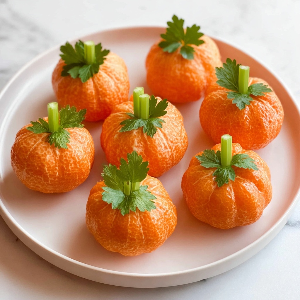 Mandarin Orange Pumpkins Recipe - Recipe Image