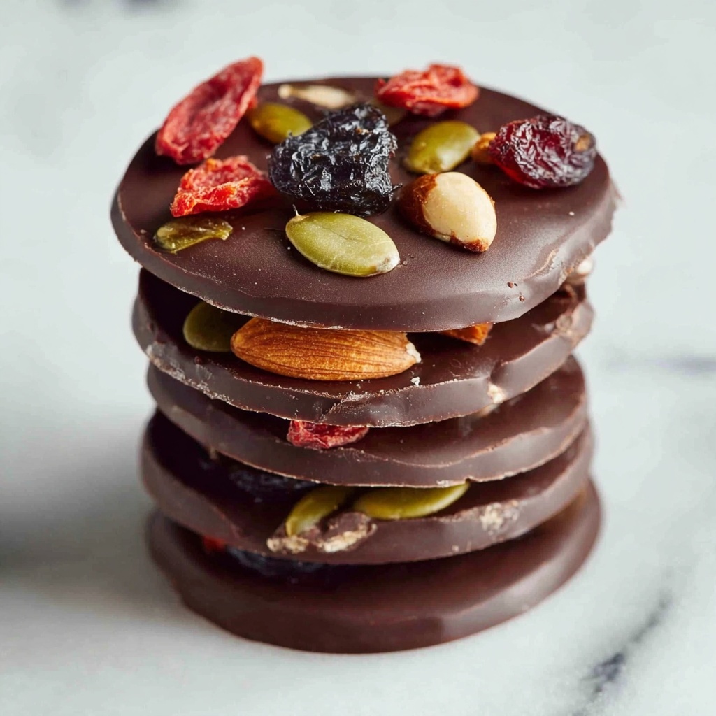 Fruit and Nut Dark Chocolate Bites Recipe - Recipe Image