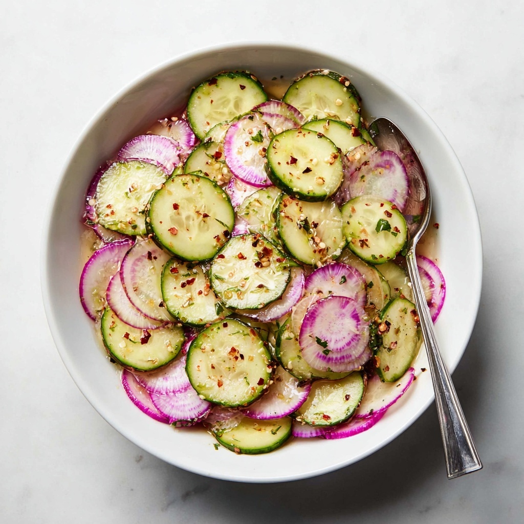 Daikon Radish Cucumber Salad Recipe - Recipe Image