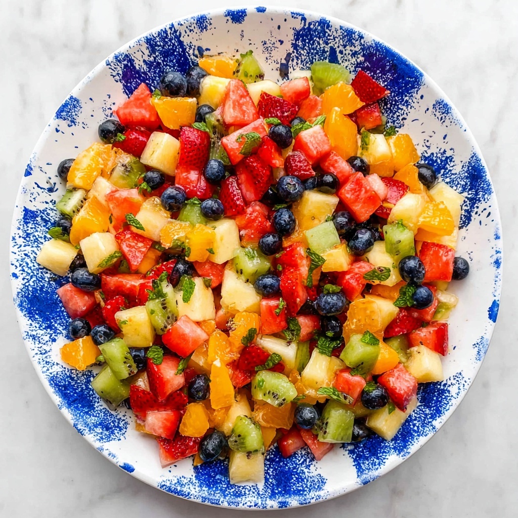 Minty Fruit Salad Recipe - Recipe Image