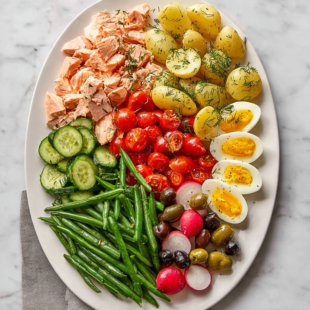 Salmon Nicoise Salad Recipe - Recipe Image