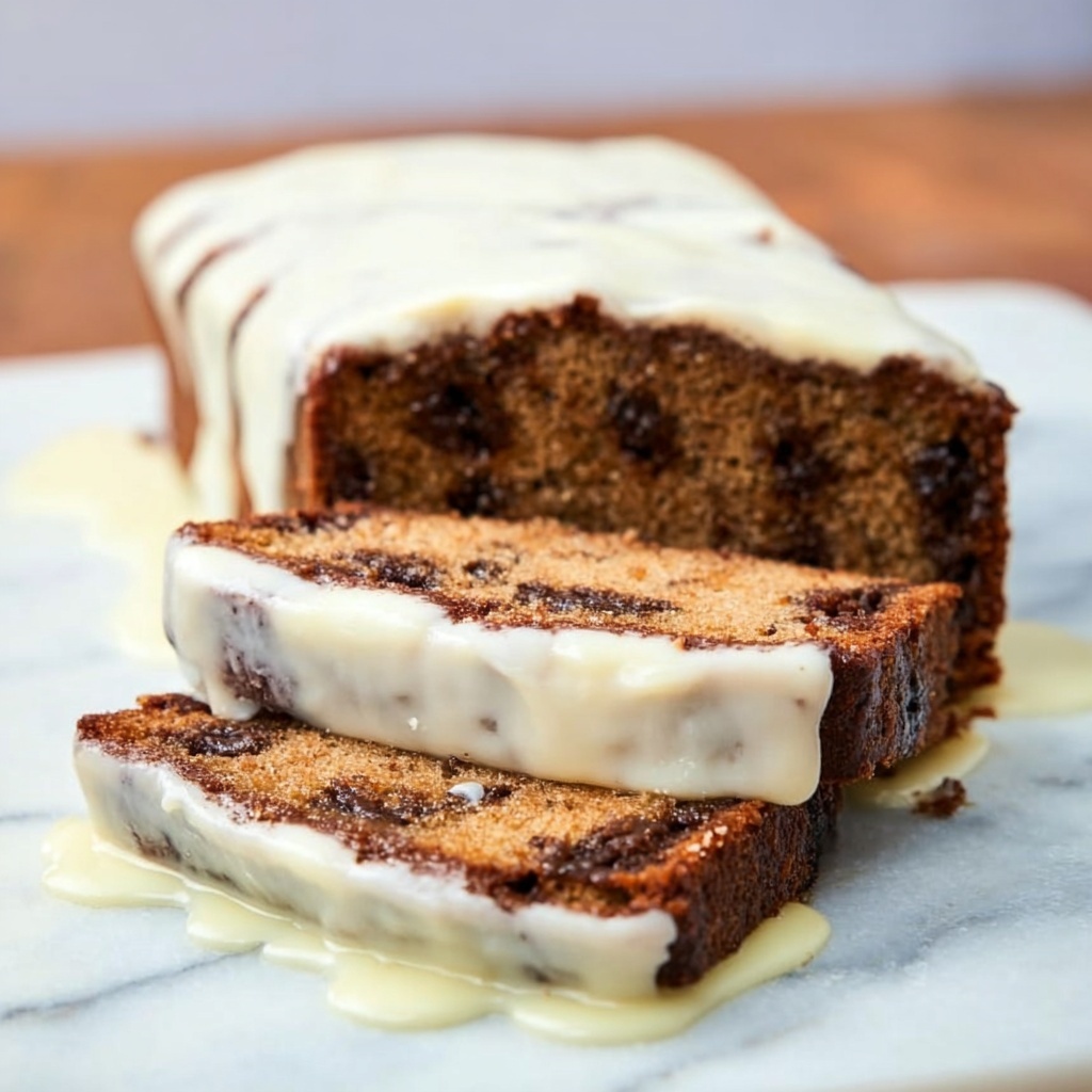 Maple Cinnamon Quick Bread with Cinnamon Icing Recipe - Recipe Image