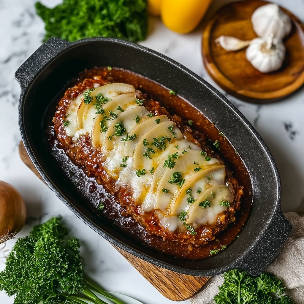 French Onion Meatloaf Recipe - Recipe Image