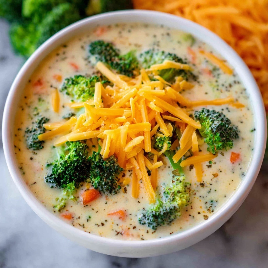 Easy Broccoli Cheese Soup Recipe - Recipe Image
