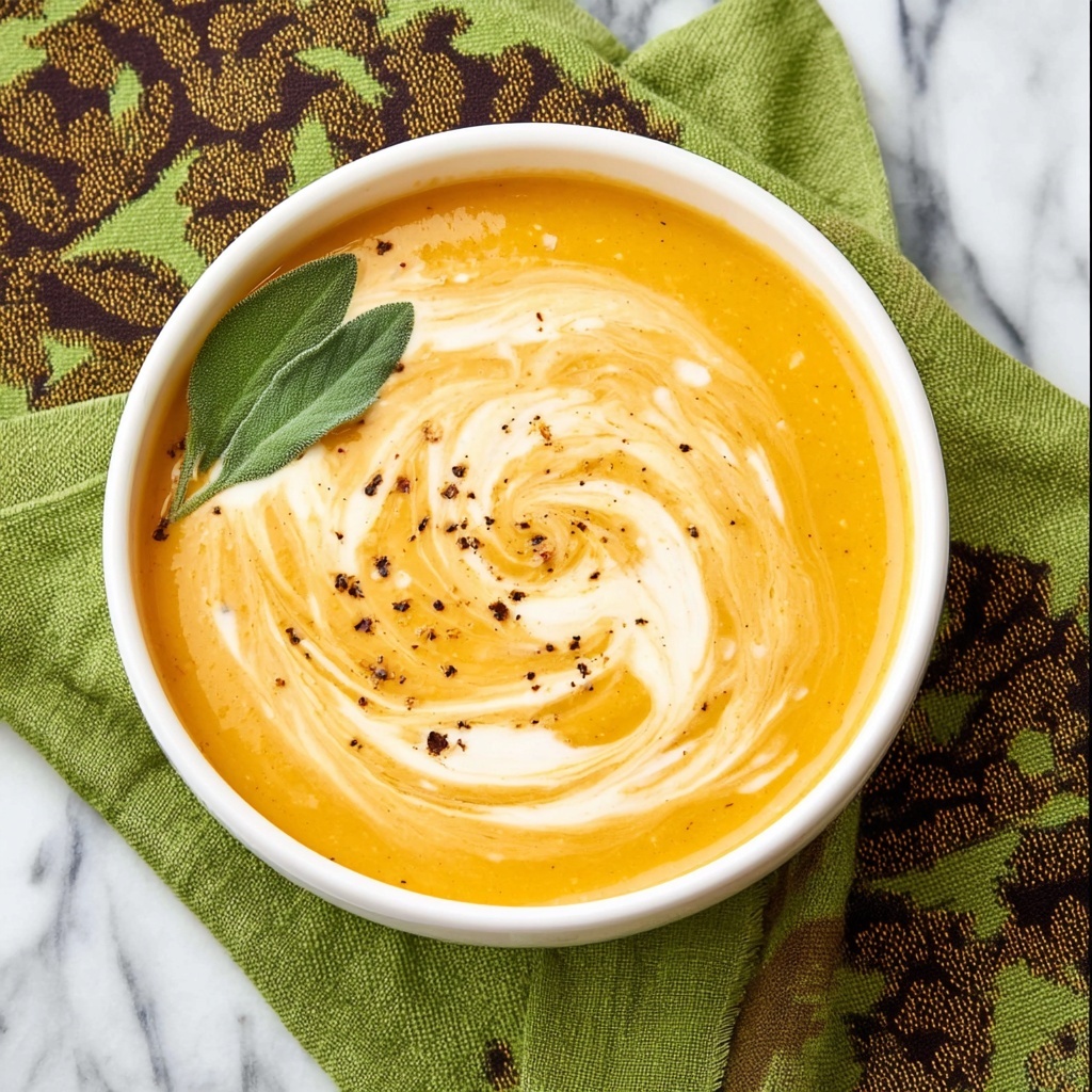 Roasted Butternut Squash and Apple Soup Recipe - Recipe Image