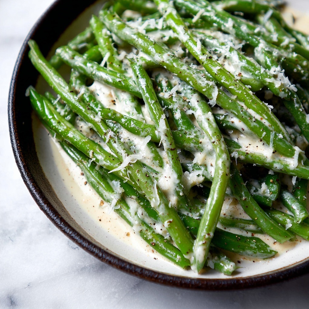 Creamed Green Beans Recipe - Recipe Image
