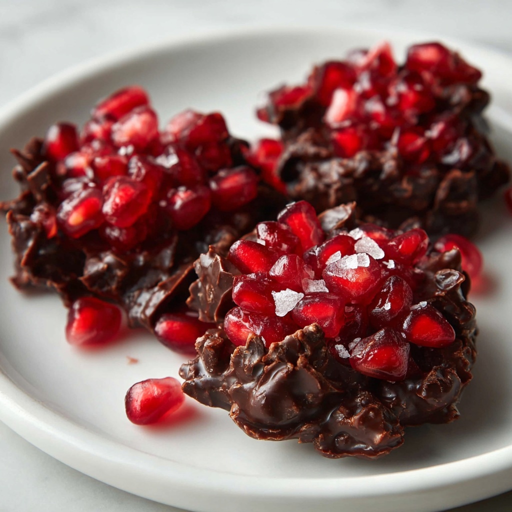 Pomegranate Dark Chocolate Bites Recipe - Recipe Image