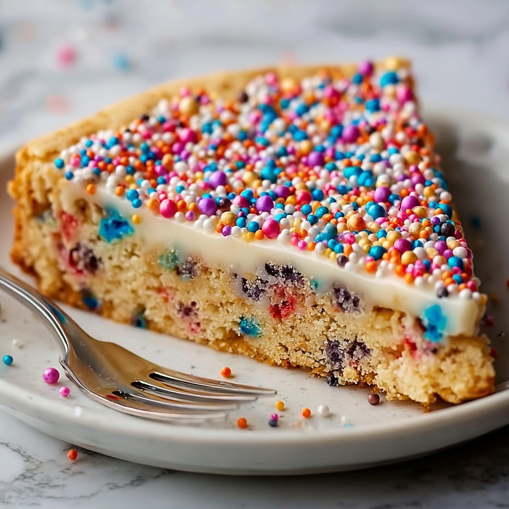 Funfetti Cookie Cake Recipe - Recipe Image