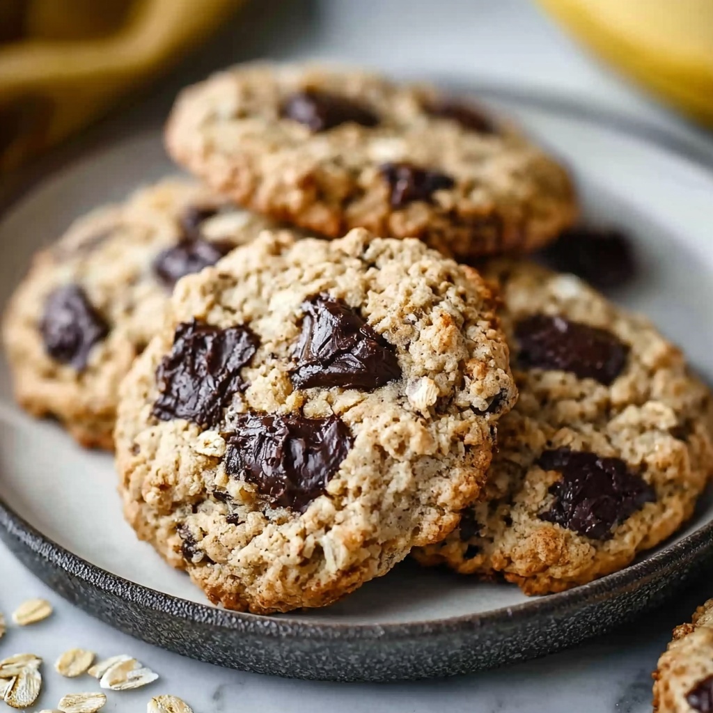 Banana Oatmeal High Protein Breakfast Cookies Recipe - Recipe Image