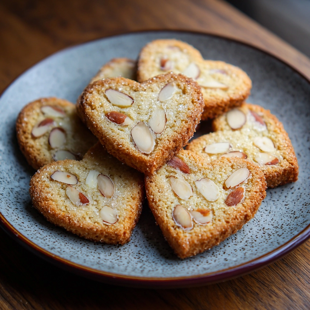 Almond Heart Sandwich Cookies with Jam Filling Recipe - Recipe Image