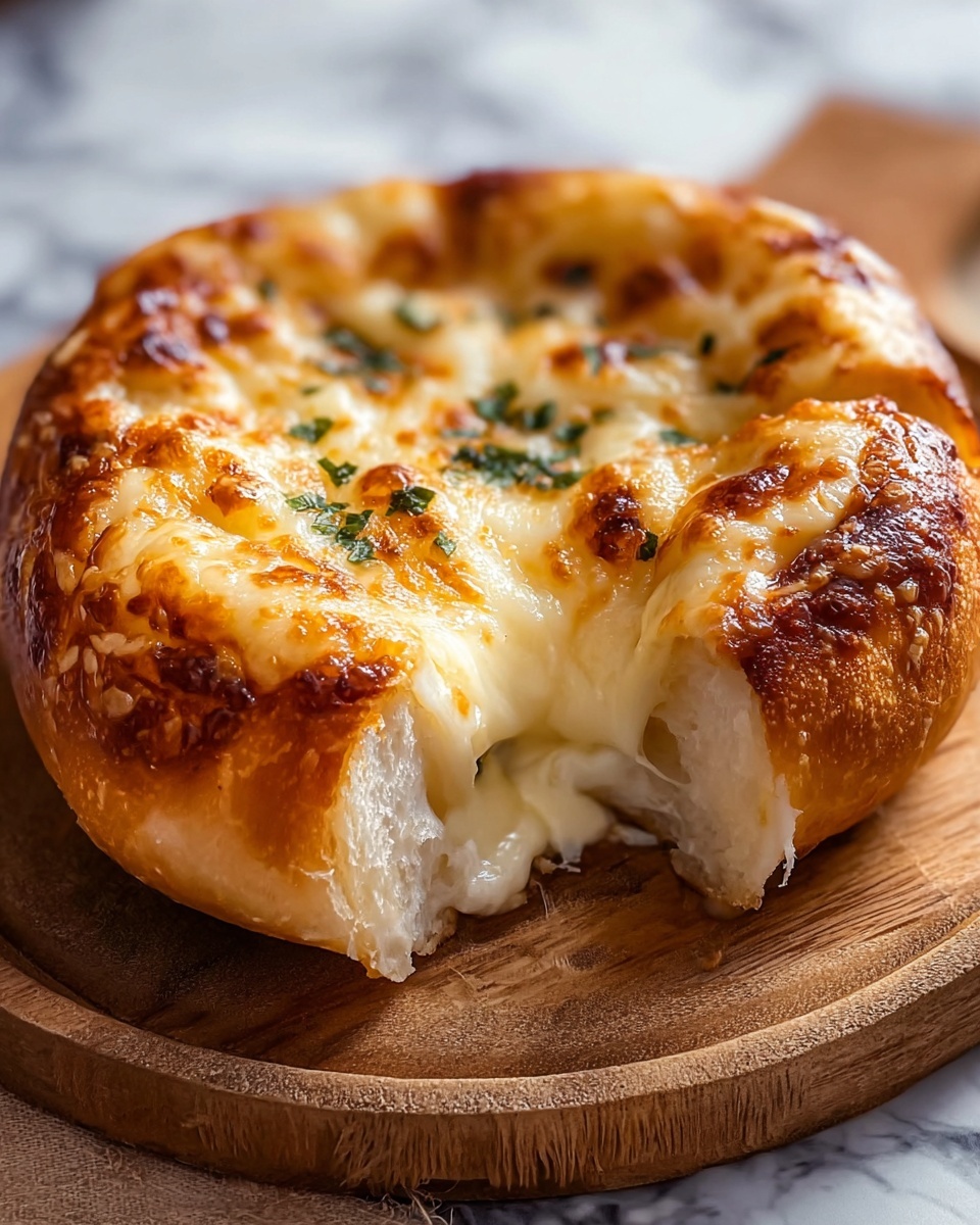 Georgian Cheese-Filled Khachapuri Recipe - Recipe Image