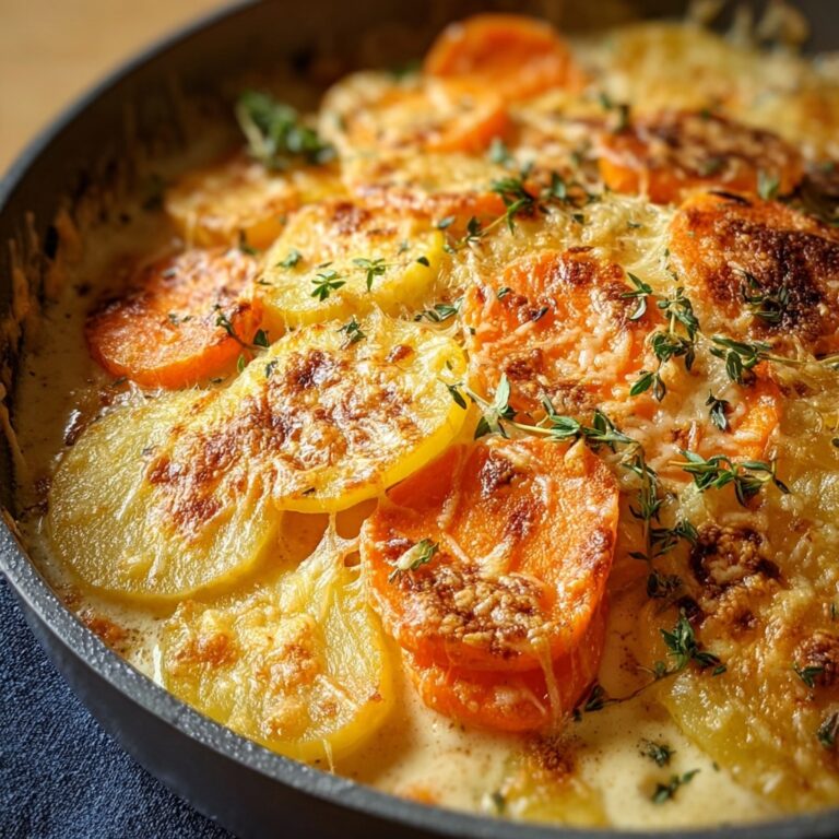 Cheesy Root Vegetable Gratin Recipe