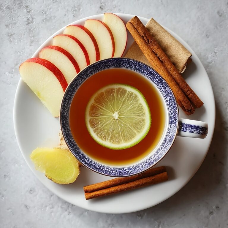 Cinnamon Apple Tea with Ginger Recipe
