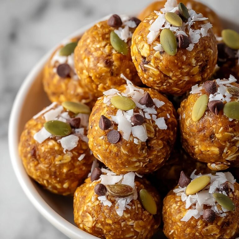 No Bake Pumpkin Balls Recipe