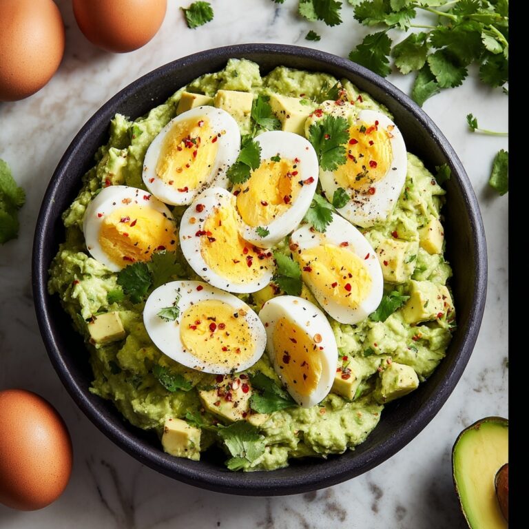 Creamy Avocado Egg Salad Recipe