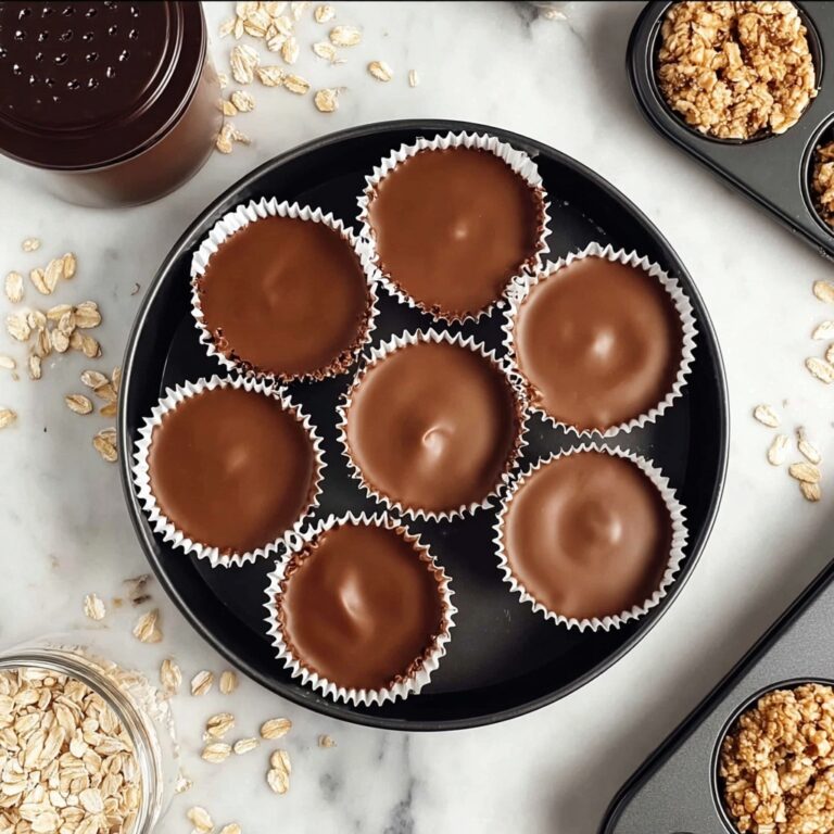 No Bake Peanut Butter Oat Cups Recipe