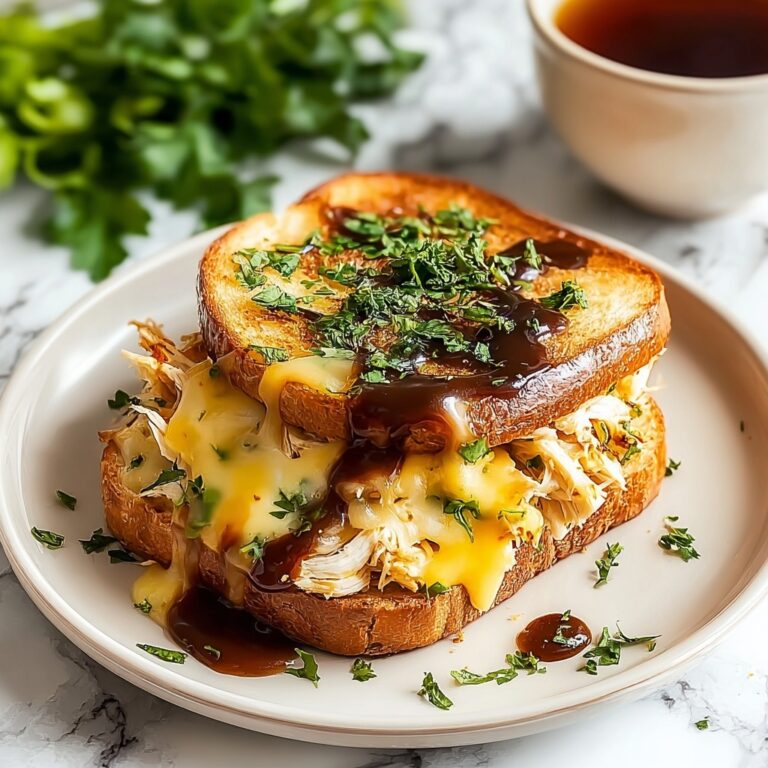 BBQ Chicken Grilled Cheese Recipe