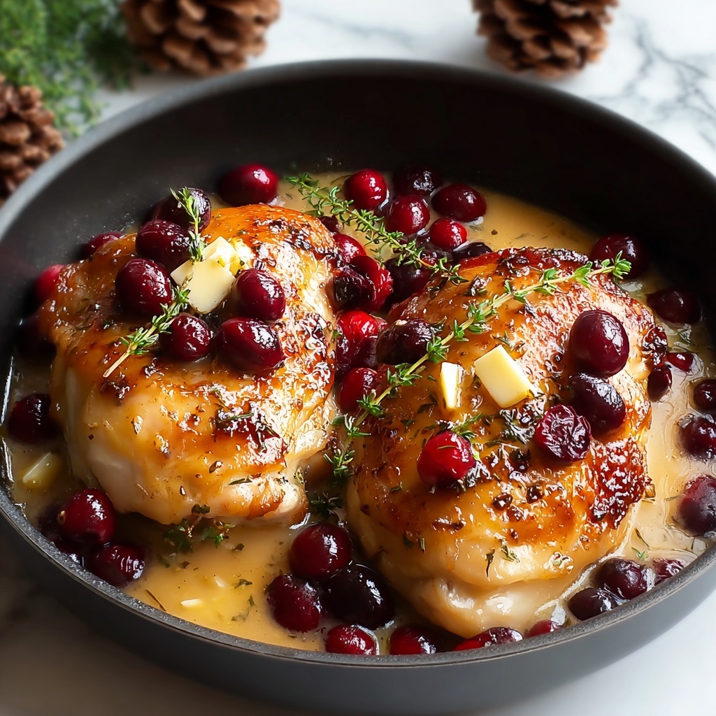 Impressive Cranberry Brie Stuffed Chicken Recipe - Recipe Image