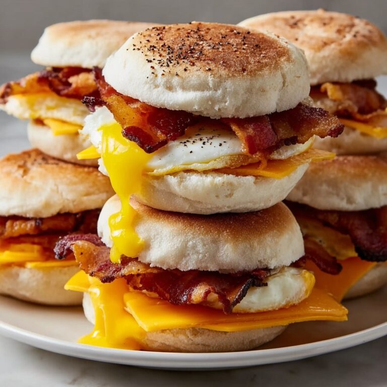 Freezer Breakfast Sandwiches Recipe