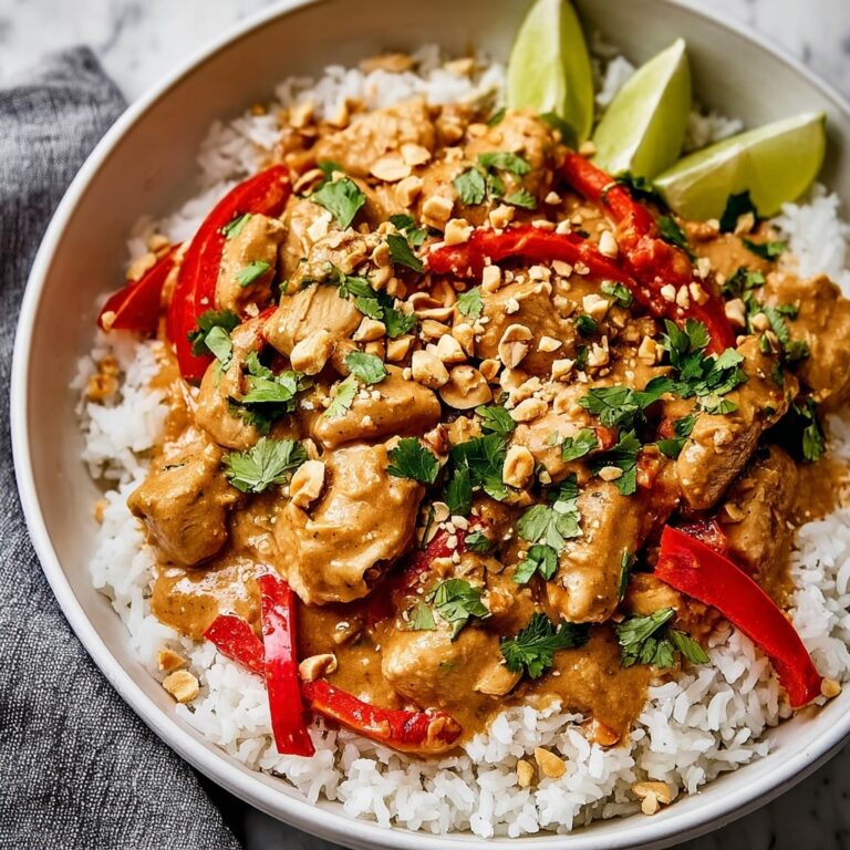Slow Cooker Peanut Chicken Recipe
