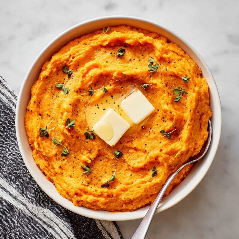 Healthy Mashed Sweet Potatoes Recipe