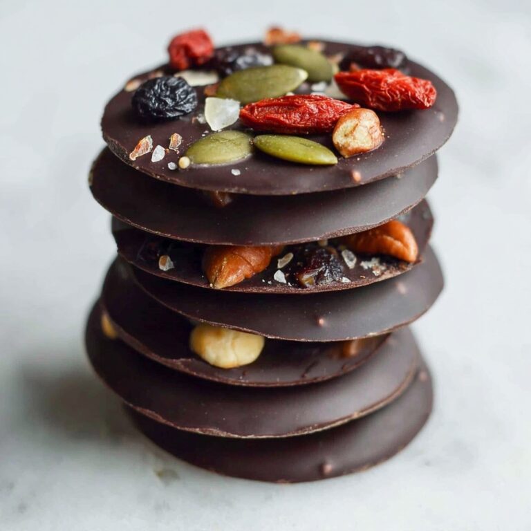 Fruit and Nut Dark Chocolate Bites Recipe