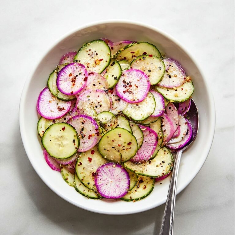 Daikon Radish Cucumber Salad Recipe
