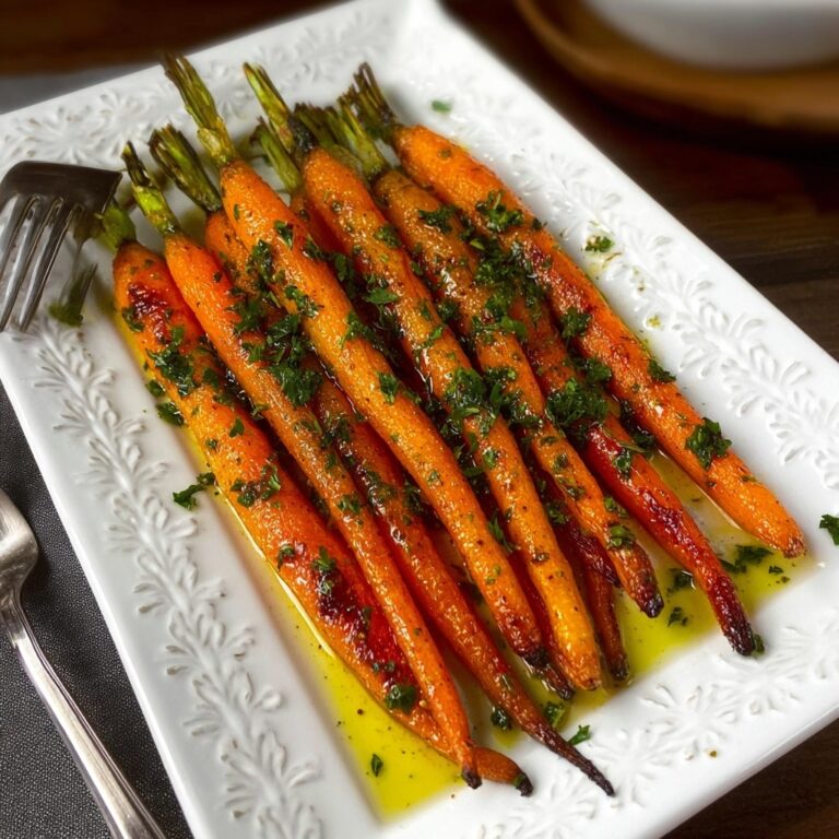 Roasted Carrots with Lemon Vinaigrette Recipe